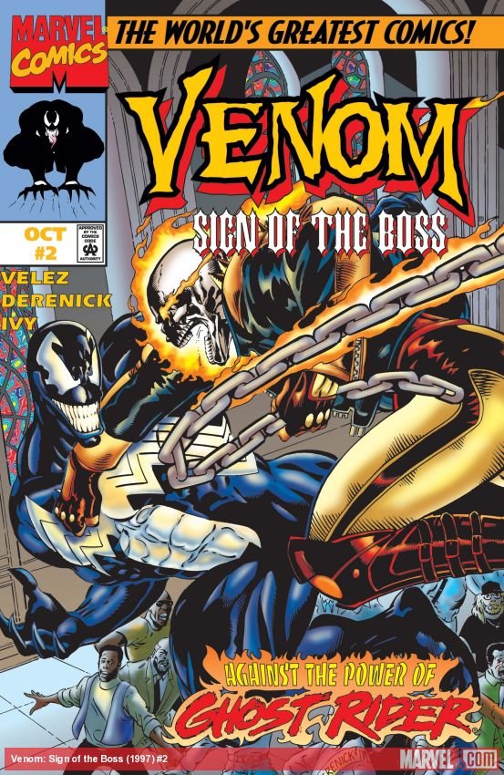 Cover of Venom: Sign Of The Boss (1997) - #2