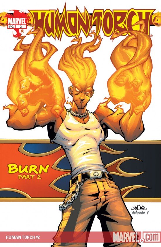 Cover of Human Torch (2003) - #2
