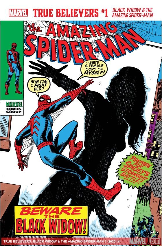 Cover of True Believers: Black Widow & The Amazing Spider-Man (2020) - #1