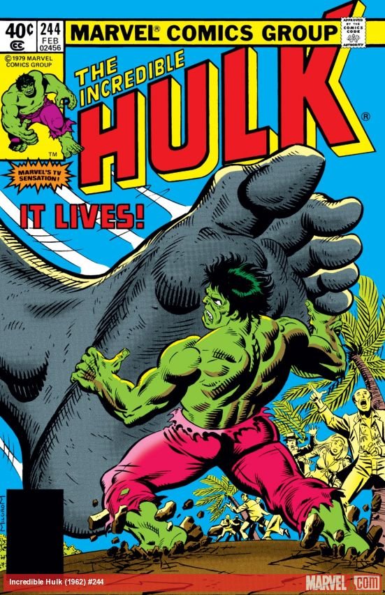 Cover of Incredible Hulk (1962) - #244