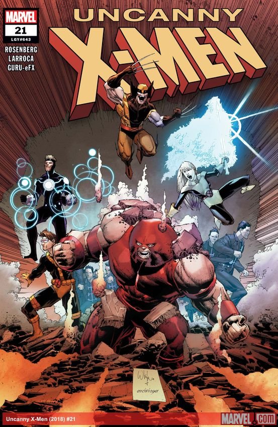 Cover of Uncanny X-Men (2018) - #21