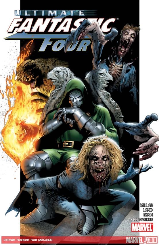 Cover of Ultimate Fantastic Four (2003) - #30