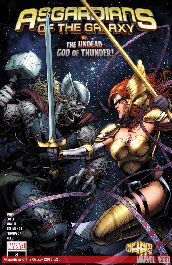 Cover of Asgardians Of The Galaxy (2018) - #3