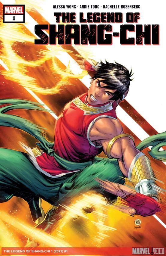 Cover of The Legend Of Shang-Chi (2021) - #1