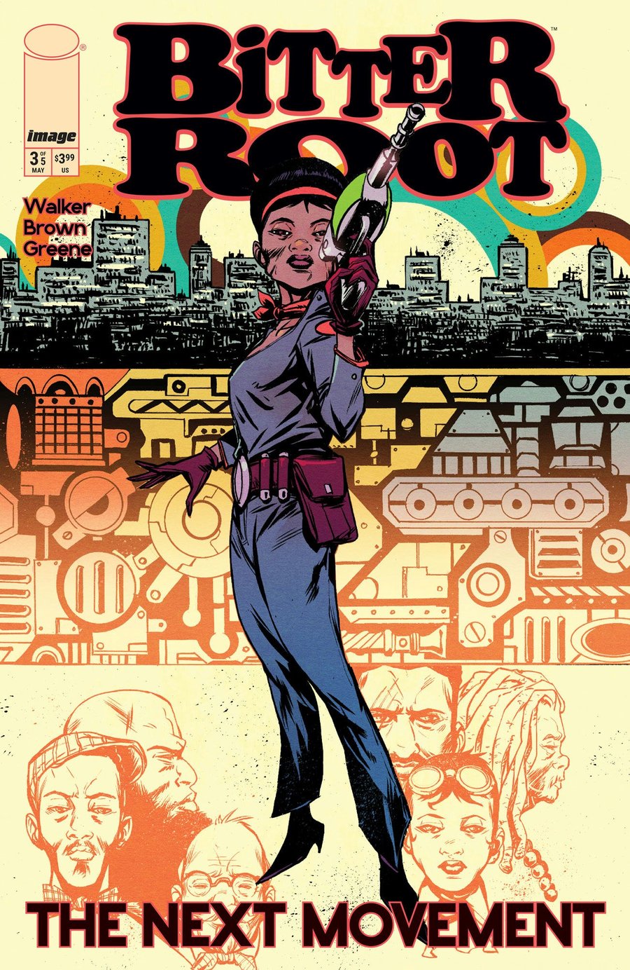 Cover of Bitter Root The Next Movement (2025) - #3