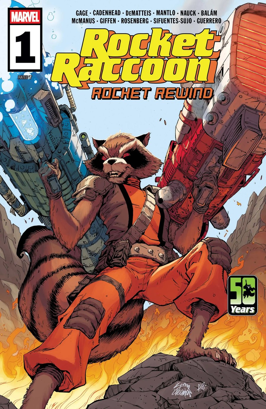 Cover of Rocket Raccoon: Rocket Rewind (2026) - #1