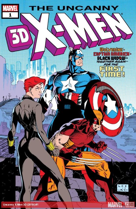 Cover of Uncanny X-Men 3D (2019) - #1
