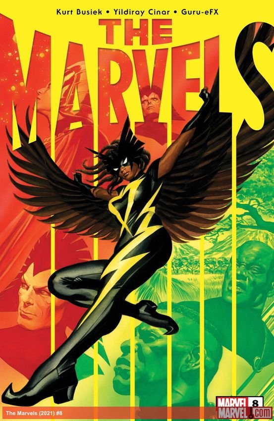 Cover of The Marvels (2021) - #8