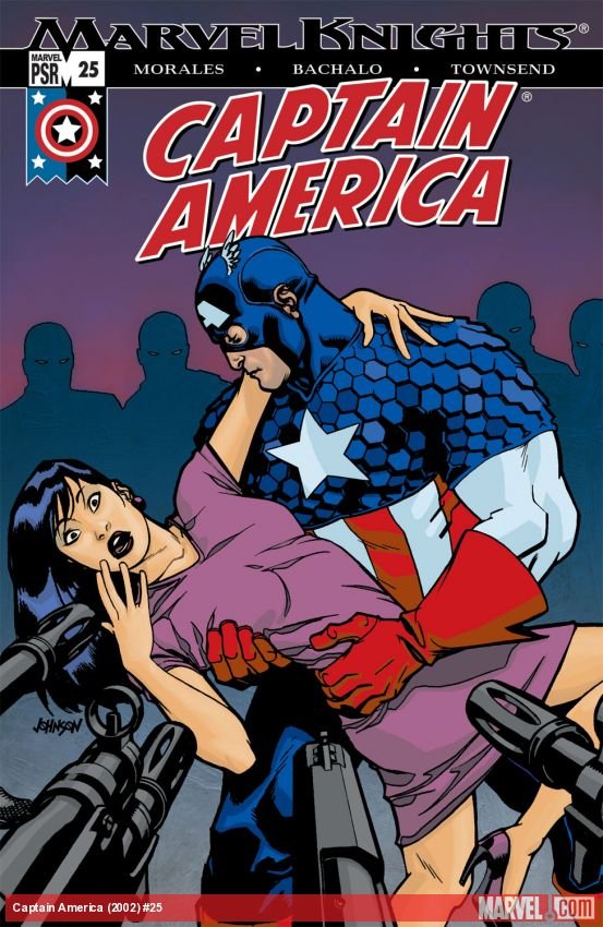 Cover of Captain America (2002) - #25