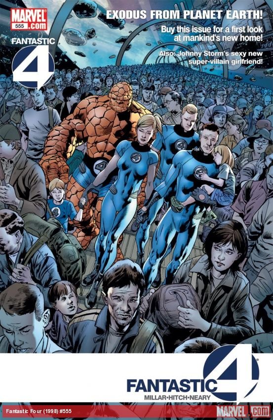 Cover of Fantastic Four (1998) - #555