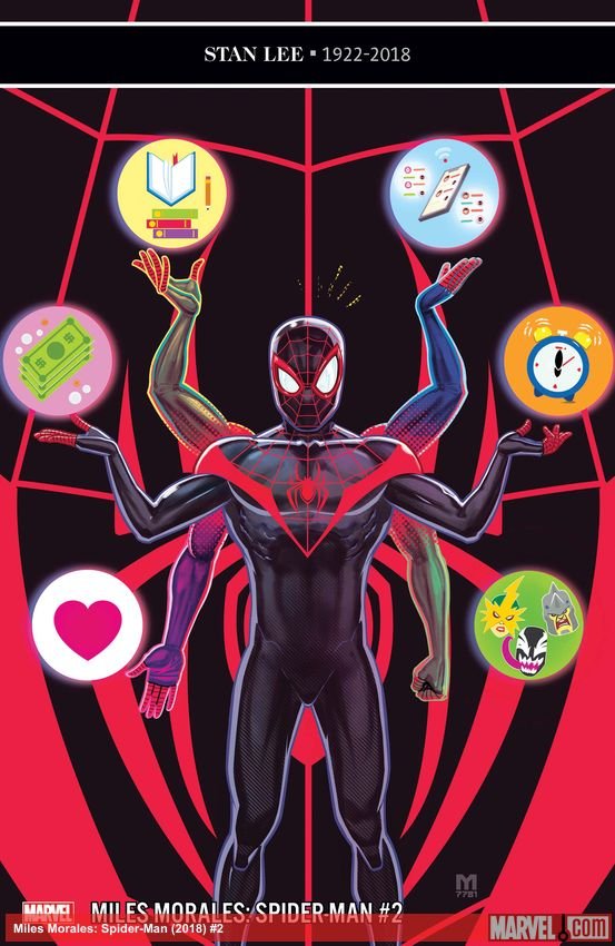 Cover of Miles Morales: Spider-Man (2018) - #2