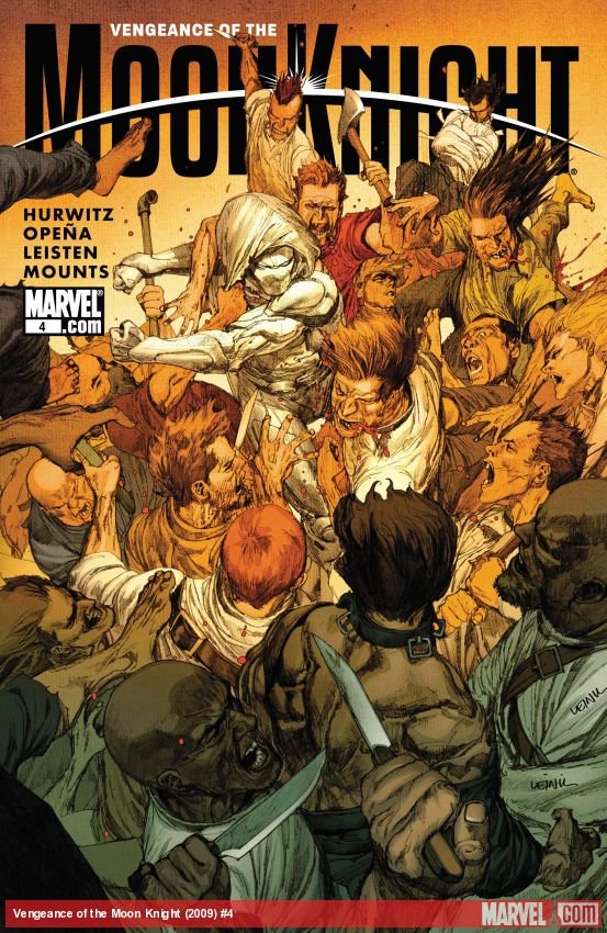 Cover of Vengeance Of The Moon Knight (2009) - #4