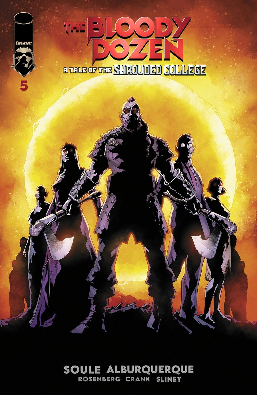 Cover of The Bloody Dozen: A Tale Of The Shrouded College (2023) - #5