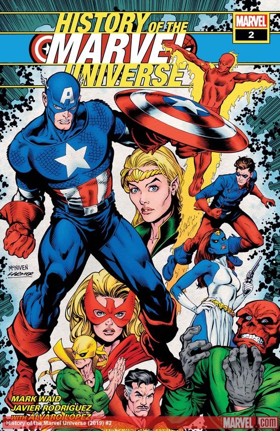 Cover of History Of The Marvel Universe (2019) - #2