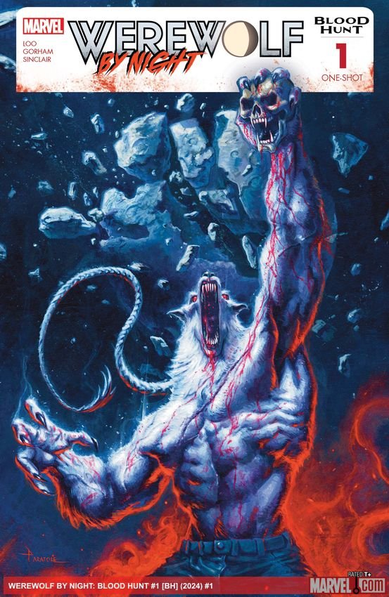 Cover of Werewolf By Night: Blood Hunt (2024) - #1