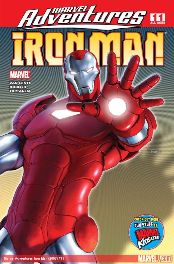 Cover of Marvel Adventures Iron Man (2007) - #11