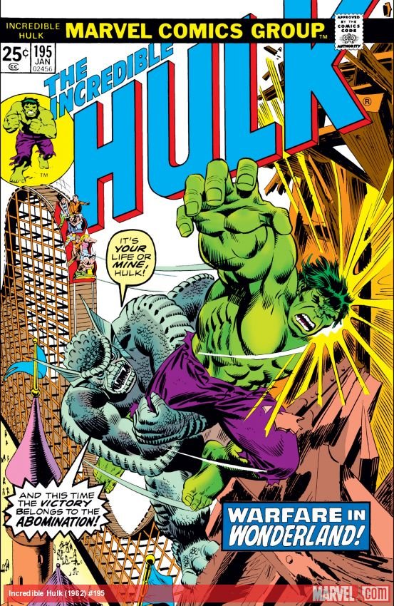 Cover of Incredible Hulk (1962) - #195