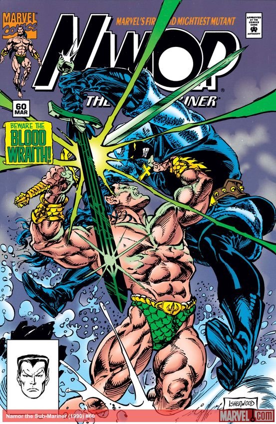 Cover of Namor The Sub-Mariner (1990) - #60
