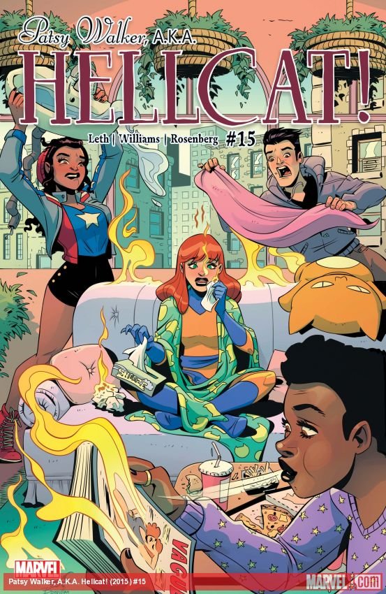 Cover of Patsy Walker, A.k.a. Hellcat! (2015) - #15
