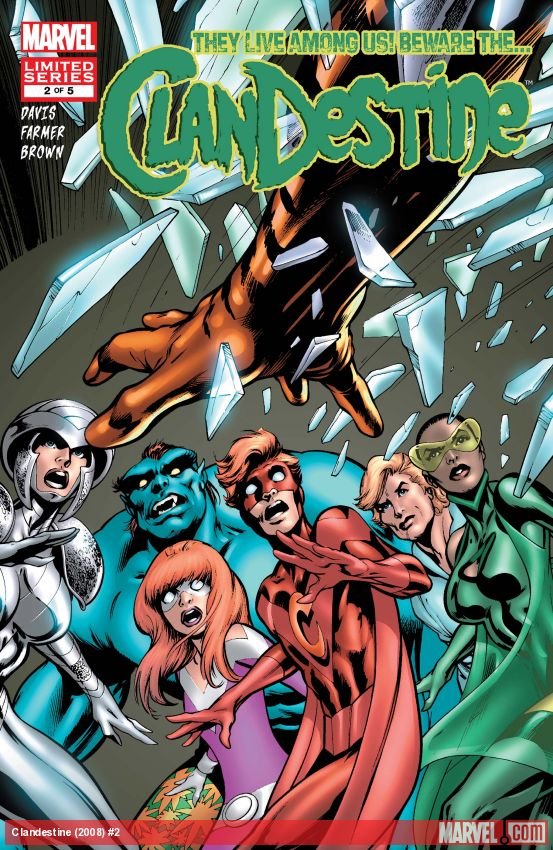 Cover of Clandestine (2008) - #2