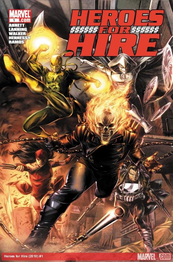 Cover of Heroes For Hire (2010) - #1