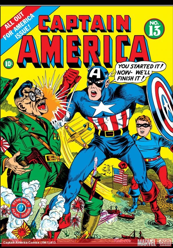Cover of Captain America Comics (1941) - #13
