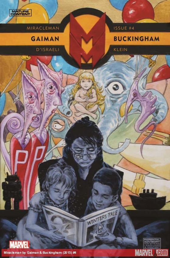 Cover of Miracleman By Gaiman & Buckingham (2015) - #4
