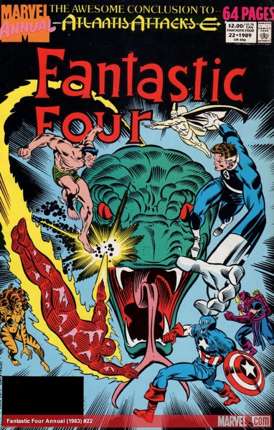 Cover of Fantastic Four Annual (1963) - #22