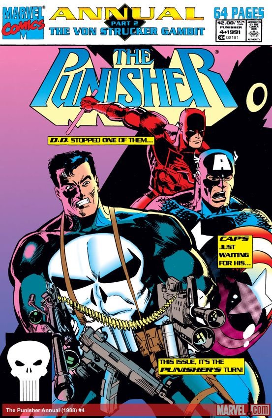 Cover of The Punisher Annual (1988) - #4