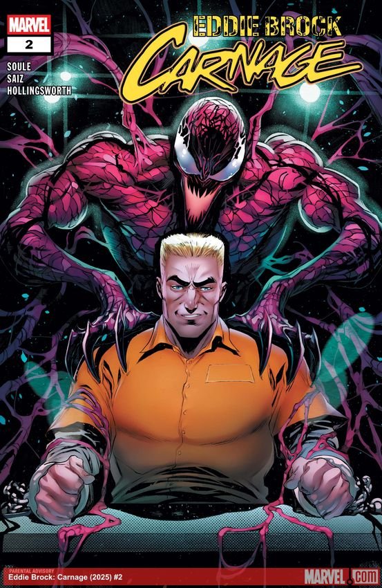 Cover of Eddie Brock: Carnage (2025) - #2