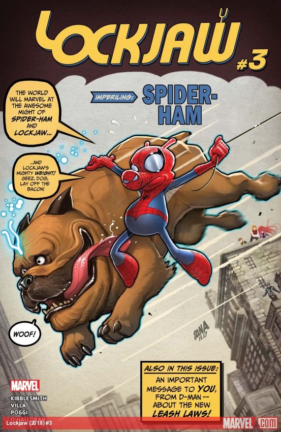 Cover of Lockjaw (2018) - #3