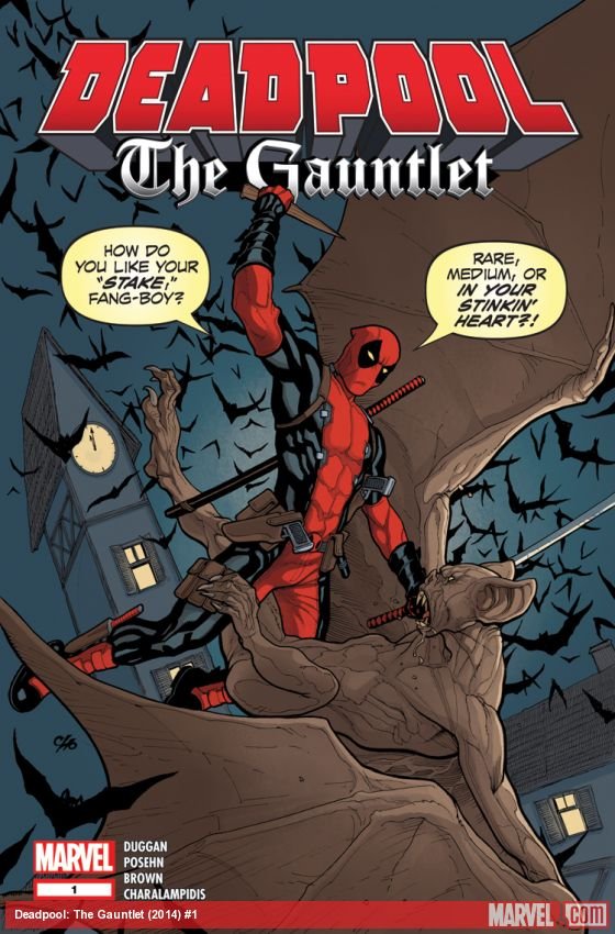 Cover of Deadpool: The Gauntlet (2014) - #1