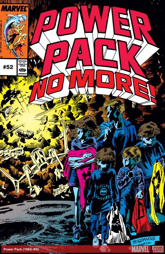 Cover of Power Pack (1984) - #52
