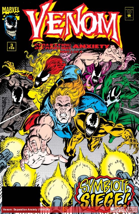 Cover of Venom: Separation Anxiety (1994) - #3