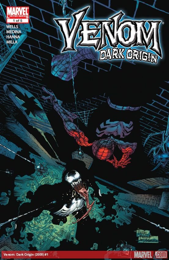 Cover of Venom: Dark Origin (2008) - #1