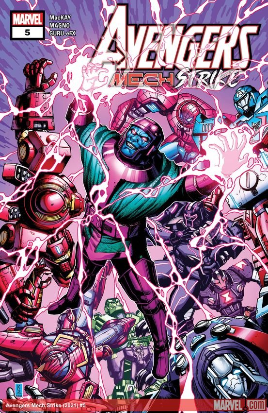 Cover of Avengers Mech Strike (2021) - #5