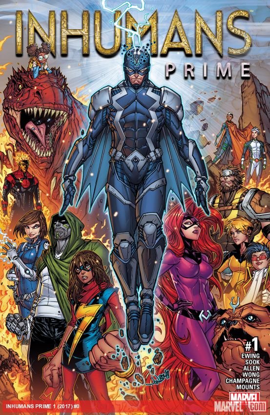 Cover of Inhumans Prime (2017) - #1