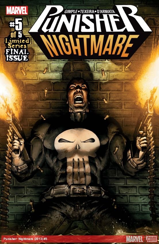 Cover of Punisher: Nightmare (2013) - #5