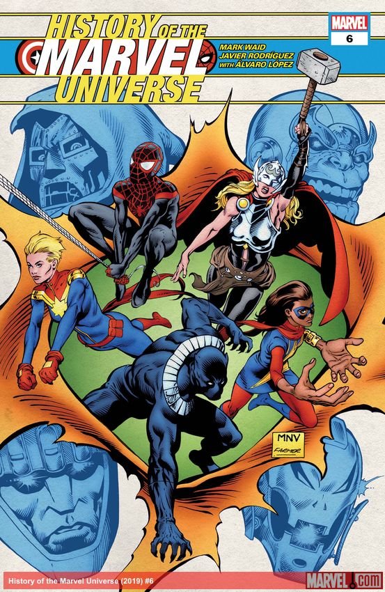 Cover of History Of The Marvel Universe (2019) - #6