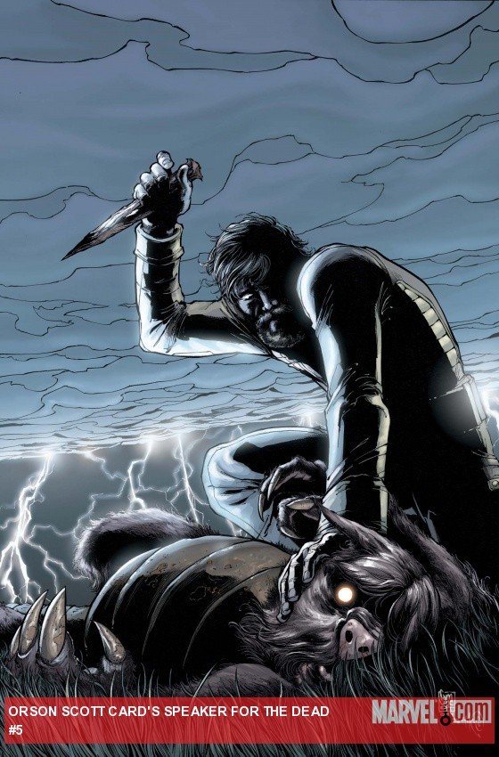 Cover of Orson Scott Card's Speaker for the Dead (2011) - #5