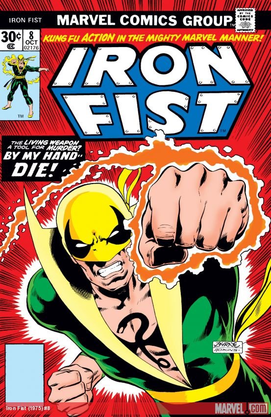 Cover of Iron Fist (1975) - #8