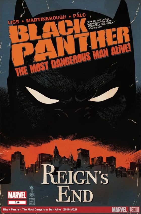 Cover of Black Panther: The Most Dangerous Man Alive (2011) - #529