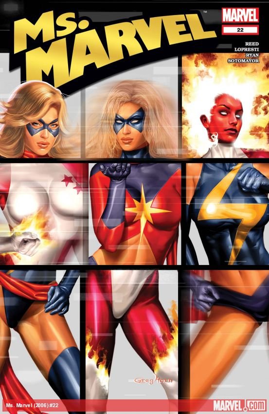 Cover of Ms. Marvel (2006) - #22
