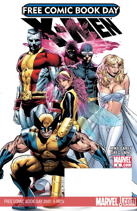 Cover of Free Comic Book Day 2008: X-Men (2008) - #1