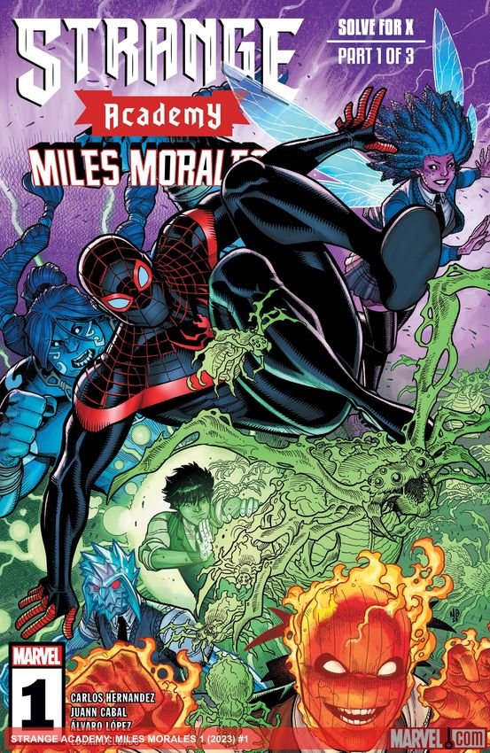Cover of Strange Academy: Miles Morales (2023) - #1