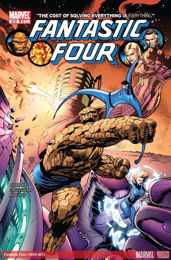 Cover of Fantastic Four (1998) - #572