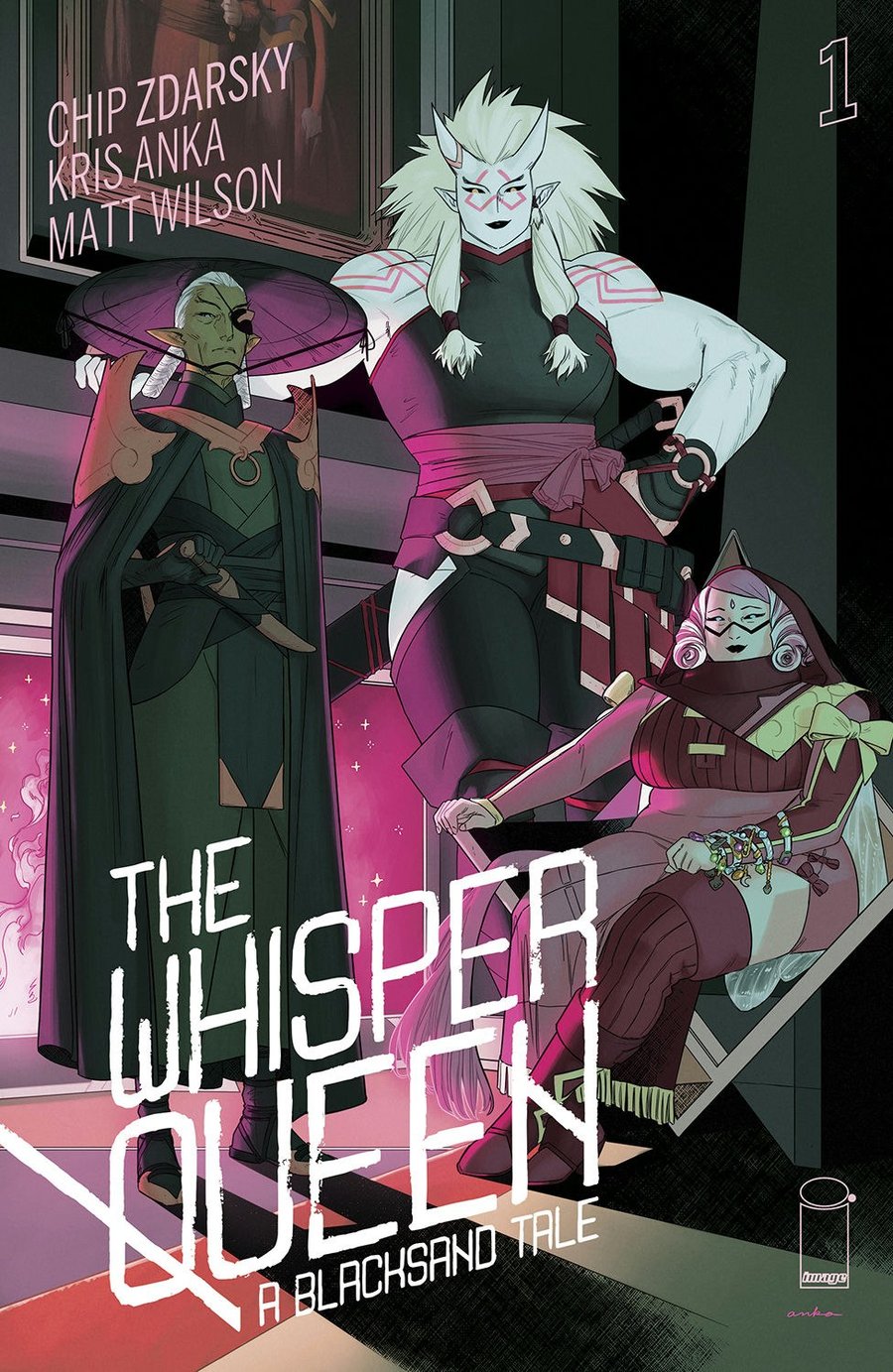 Cover of The Whisper Queen (2024) - #1