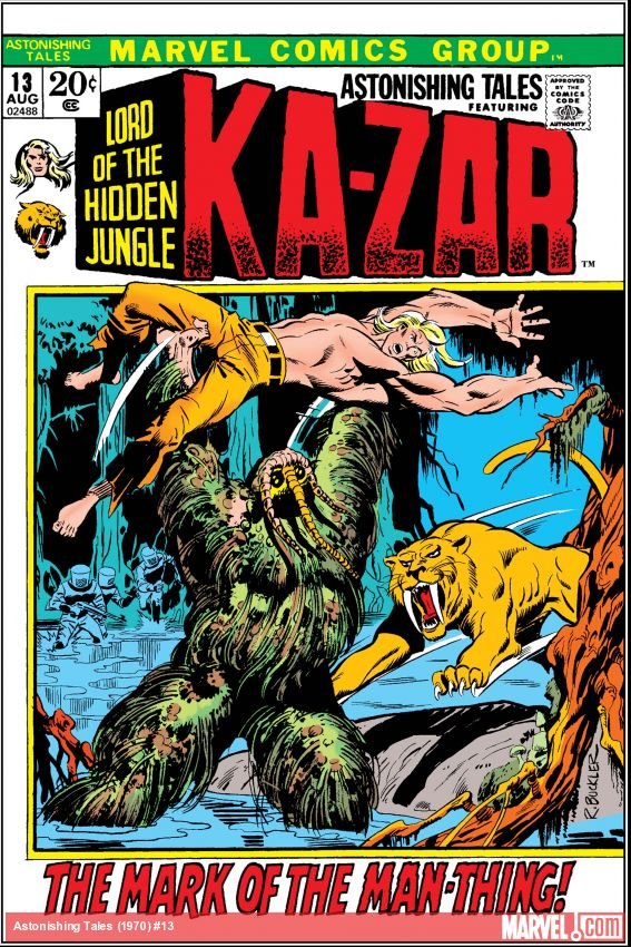Cover of Astonishing Tales (1970) - #13