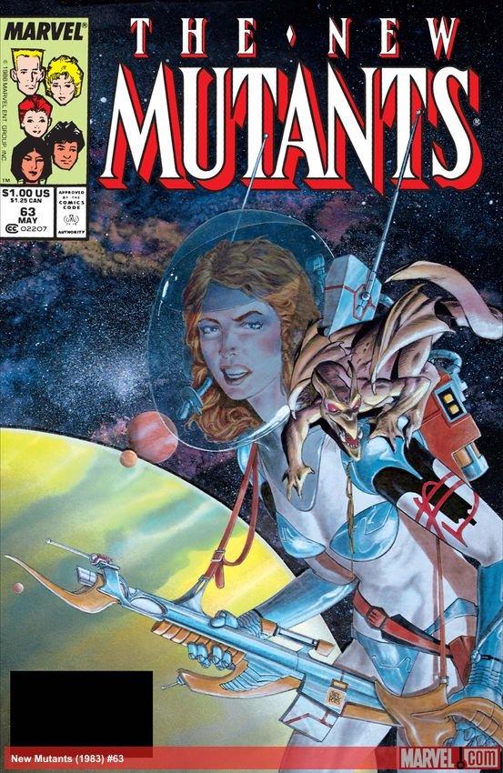 Cover of New Mutants (1983) - #63