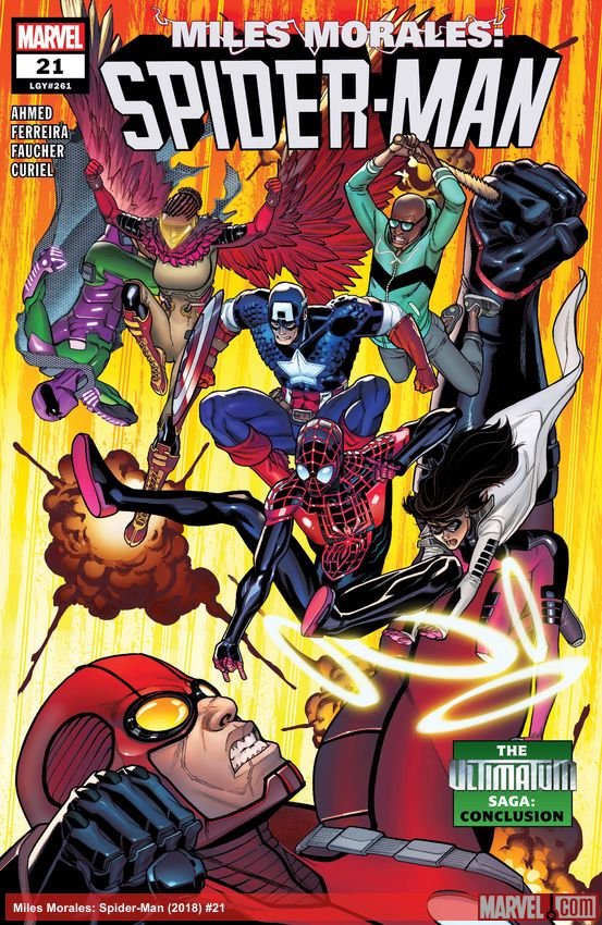 Cover of Miles Morales: Spider-Man (2018) - #21